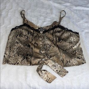 🐍 Snake pattern Top 🐍